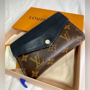 Louis Vuitton Monogram Wallet Pallas compact box and dust bag
